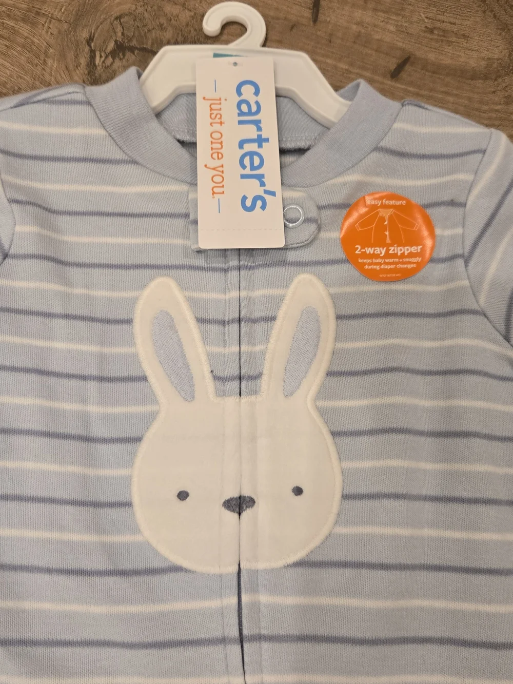 NWT Carter's Baby Boy Twins set Spring Bunny Sleeper x2 - 3 Months 🐰